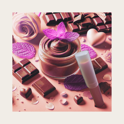 💝 Valentine’s Day Lip Butter Scrub – Mint Chocolate Kiss | Deeply Nourishing & No-Rinse 💋