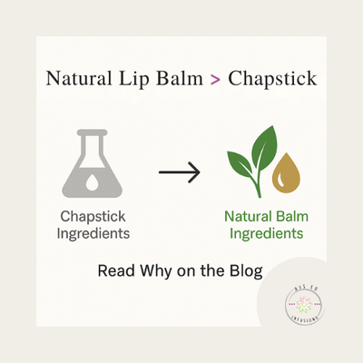Natural Lip Balm vs. Chapstick: Why Your Lips Deserve Better ✨